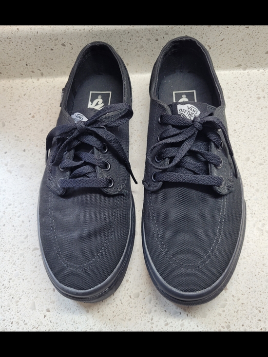 Vans Other - 147 - Vans Brigata Triple Black Skate/Casual Shoes - US 6.5 Men / 8 Women - EUC